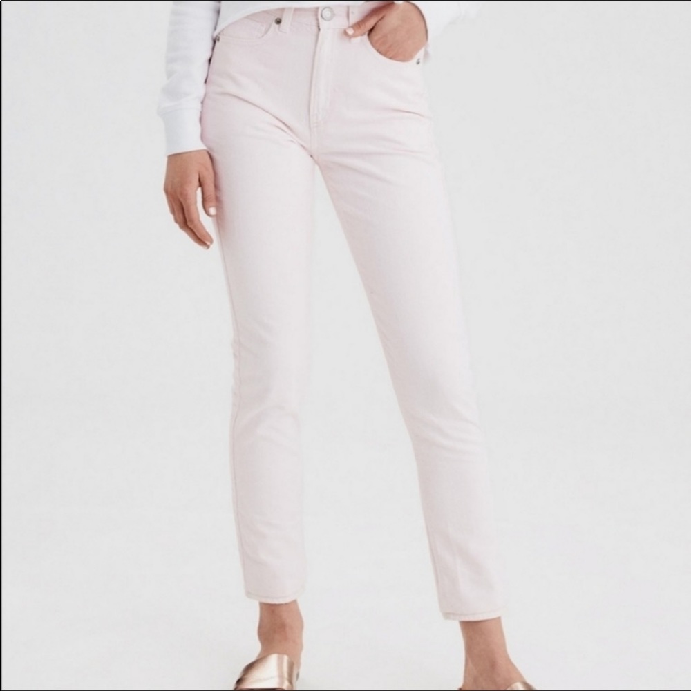 American Eagle Pink Jeans